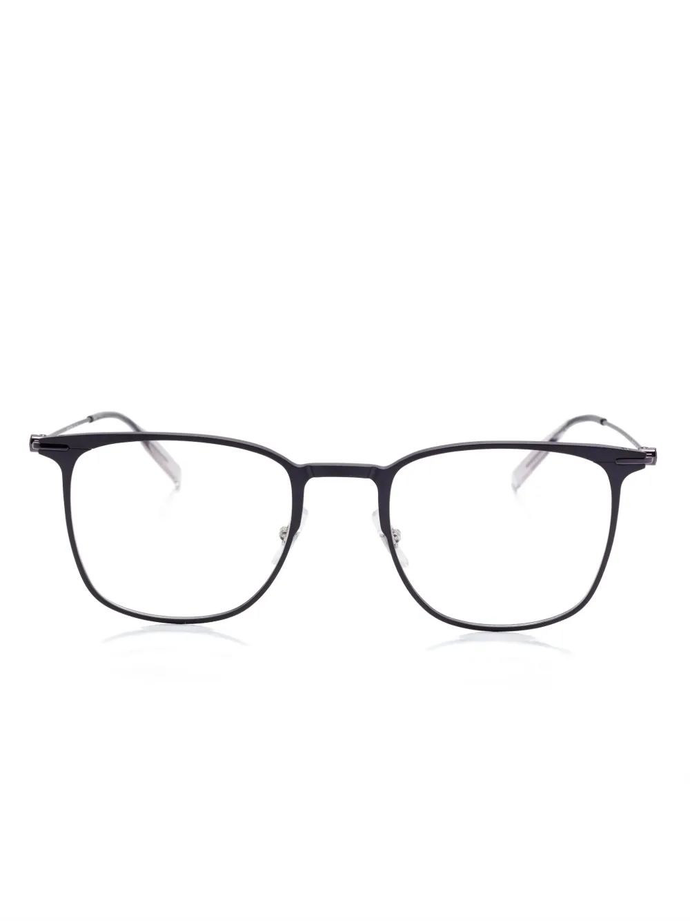 Montblanc square-frame glasses | Grey | Image 1