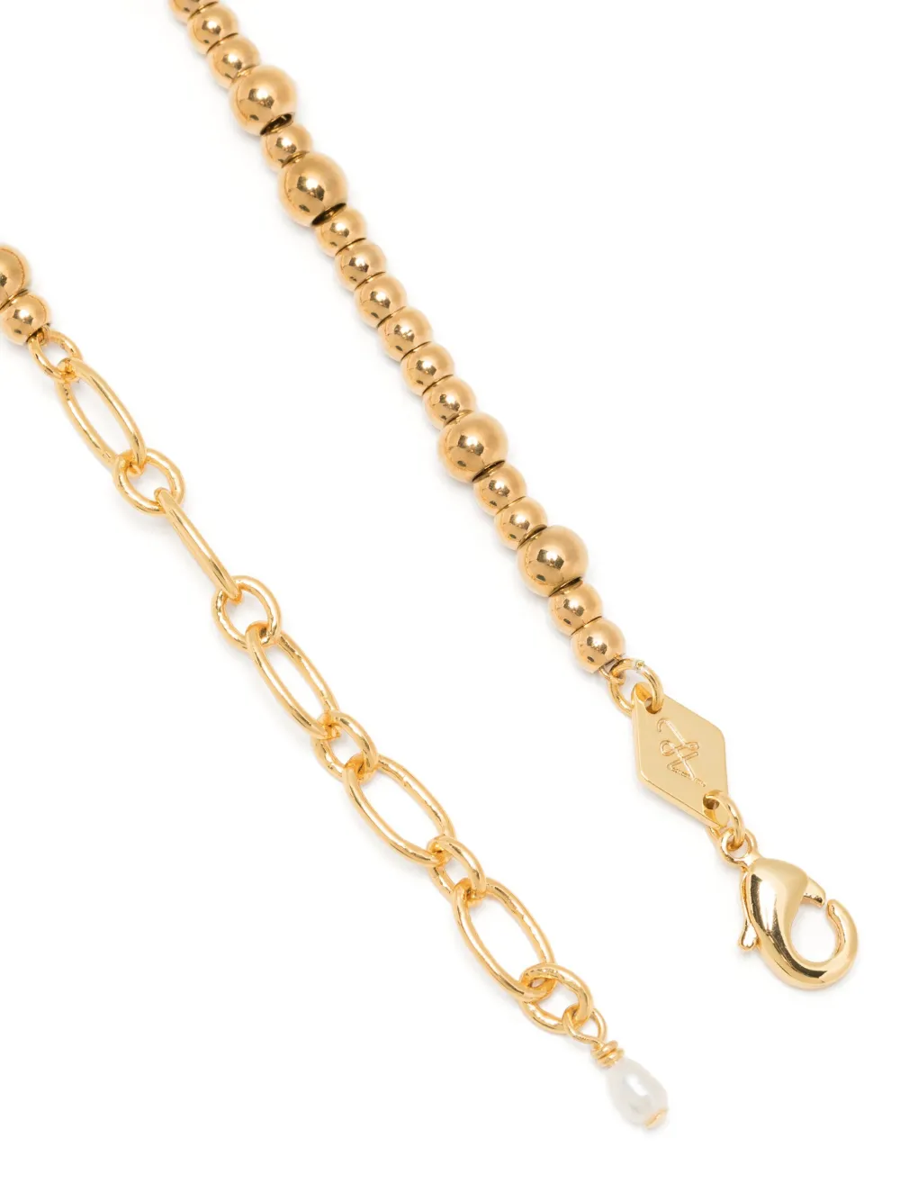 Anni Lu slim necklace - Goud