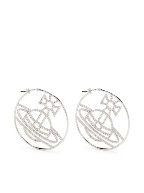 Vivienne Westwood Eloisa hoop earrings