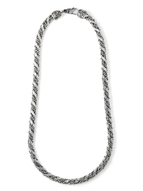 Emanuele Bicocchi collar de cadena tipo cuerda