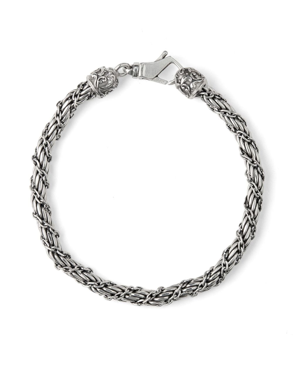 Emanuele Bicocchi Rope Chain Bracelet In Transparent