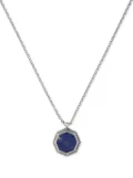 Emanuele Bicocchi octagon lapis necklace - Silver
