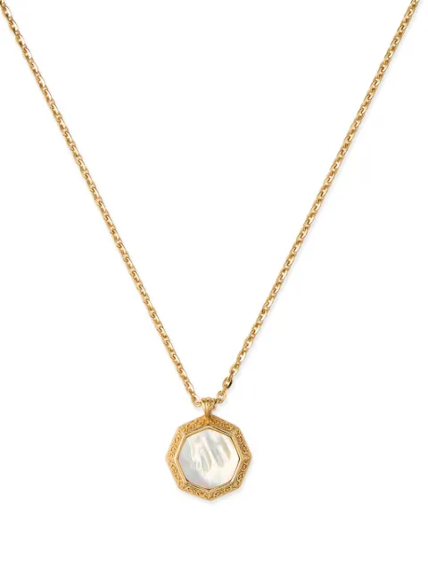 Emanuele Bicocchi mother-of-pearl-pendant necklace