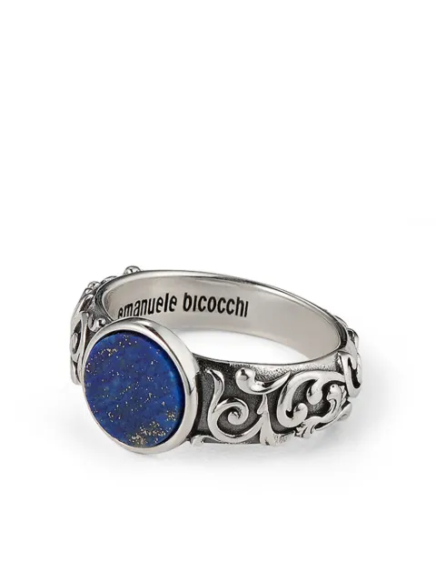 Emanuele Bicocchi Arabesque malachite ring