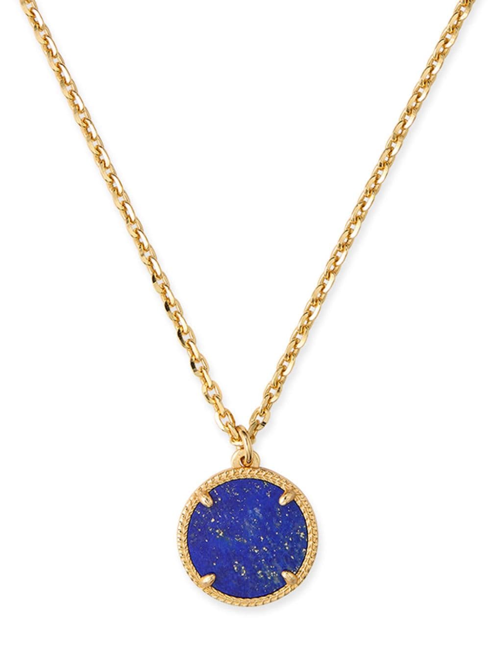 Shop Emanuele Bicocchi Lapis Lazuli-pendant Necklace In Gold