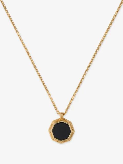 Emanuele Bicocchi onyx-pendant necklace