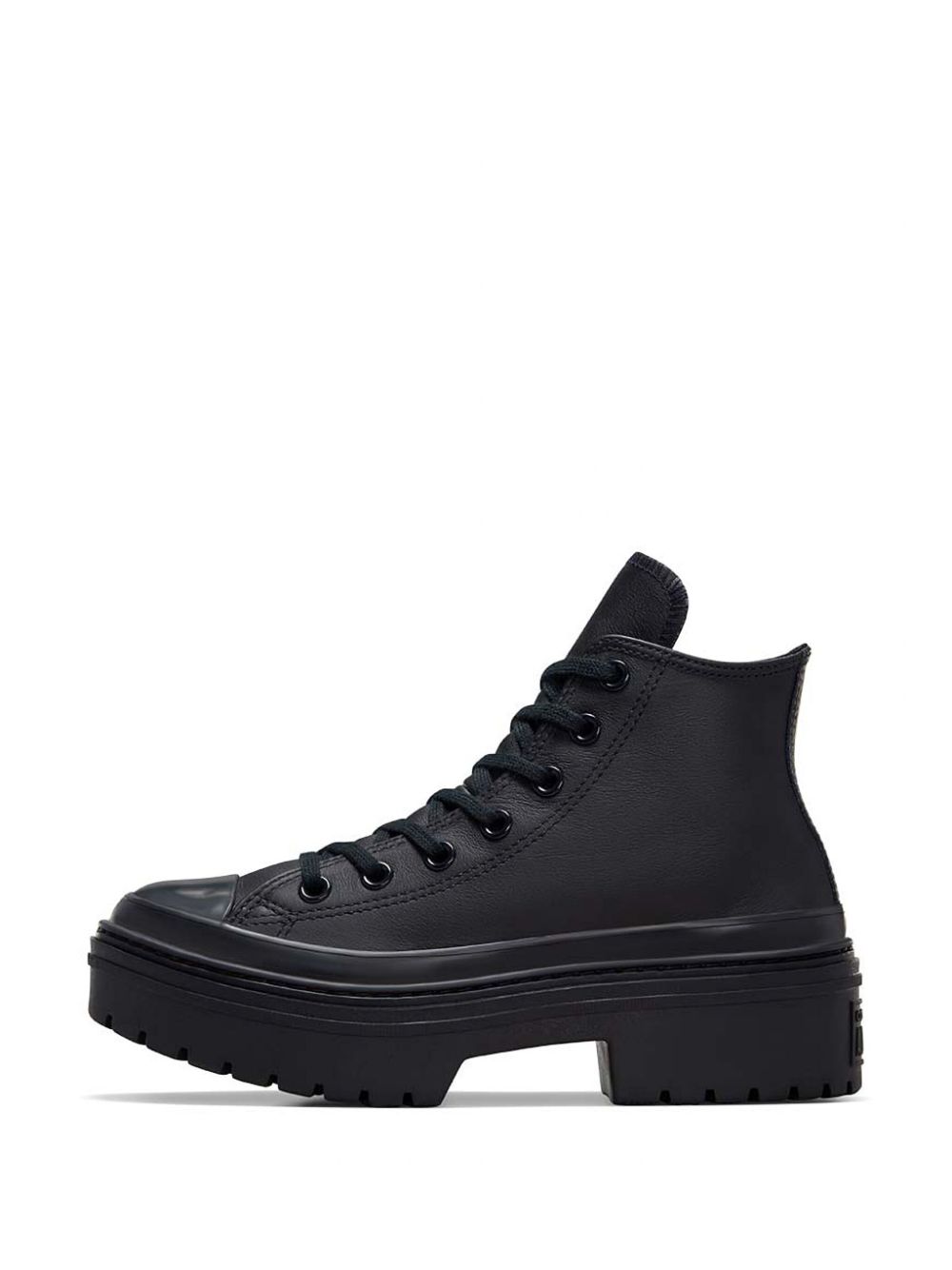 Converse High-top sneakers met chunky zool Zwart