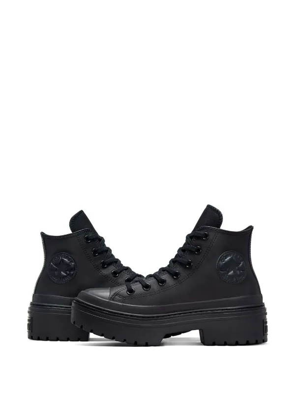 Converse Lugged Heel Platform Hi Sneakers Black FARFETCH JO