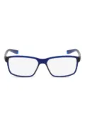 Nike rectangle-frame glasses - Blue