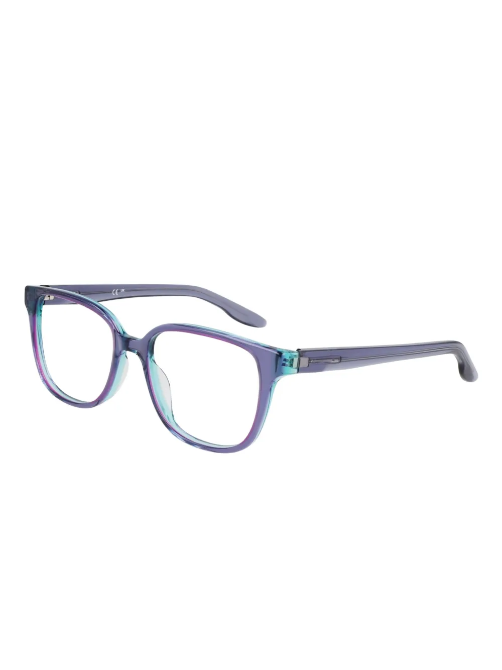 Nike Bril met vierkant montuur Blauw