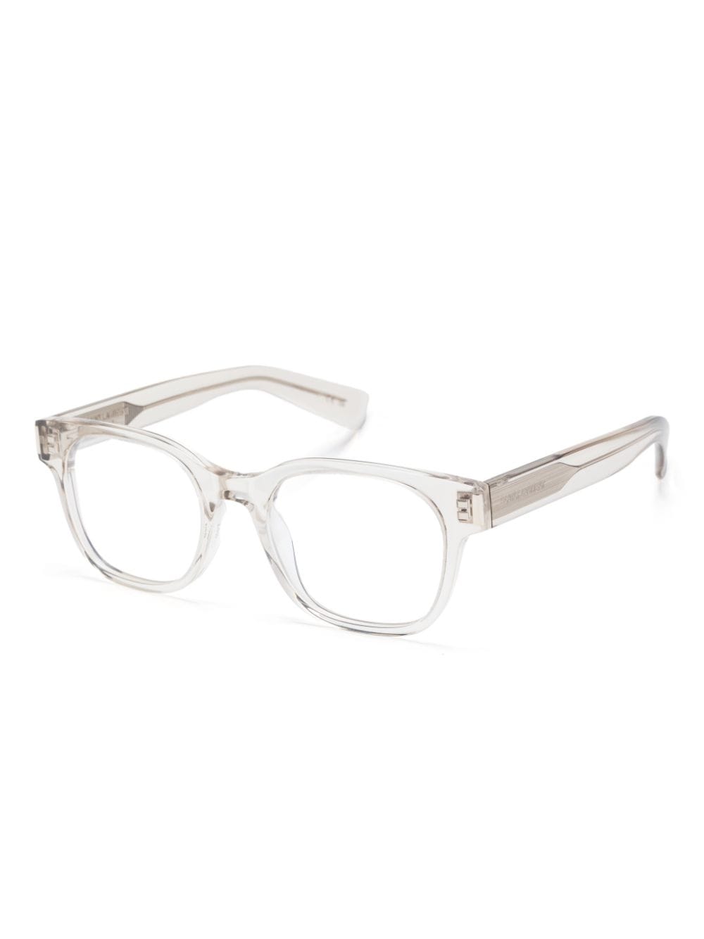 Saint Laurent Eyewear Bril met doorzichtig montuur - Grijs