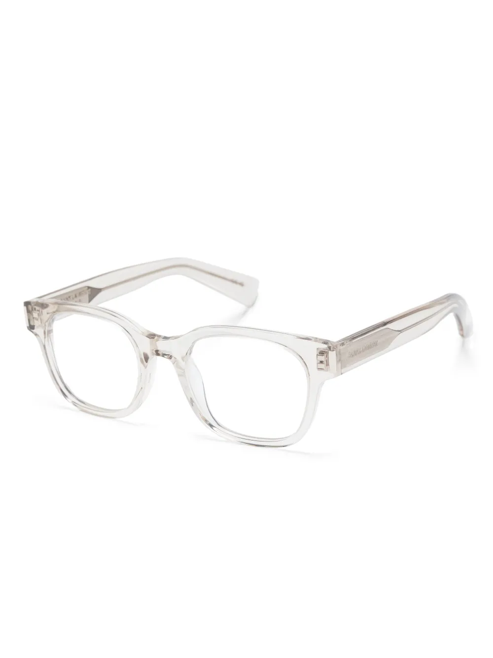 Saint Laurent Eyewear Bril met doorzichtig montuur - Grijs