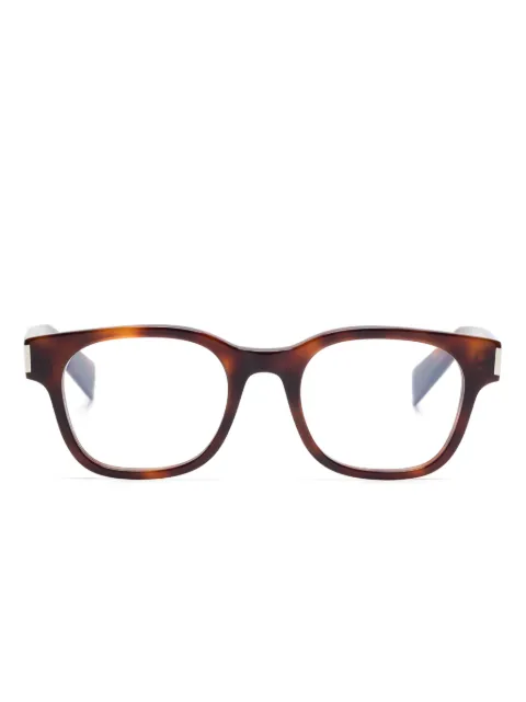 Saint Laurent Eyewear tortoiseshell-effect glasses