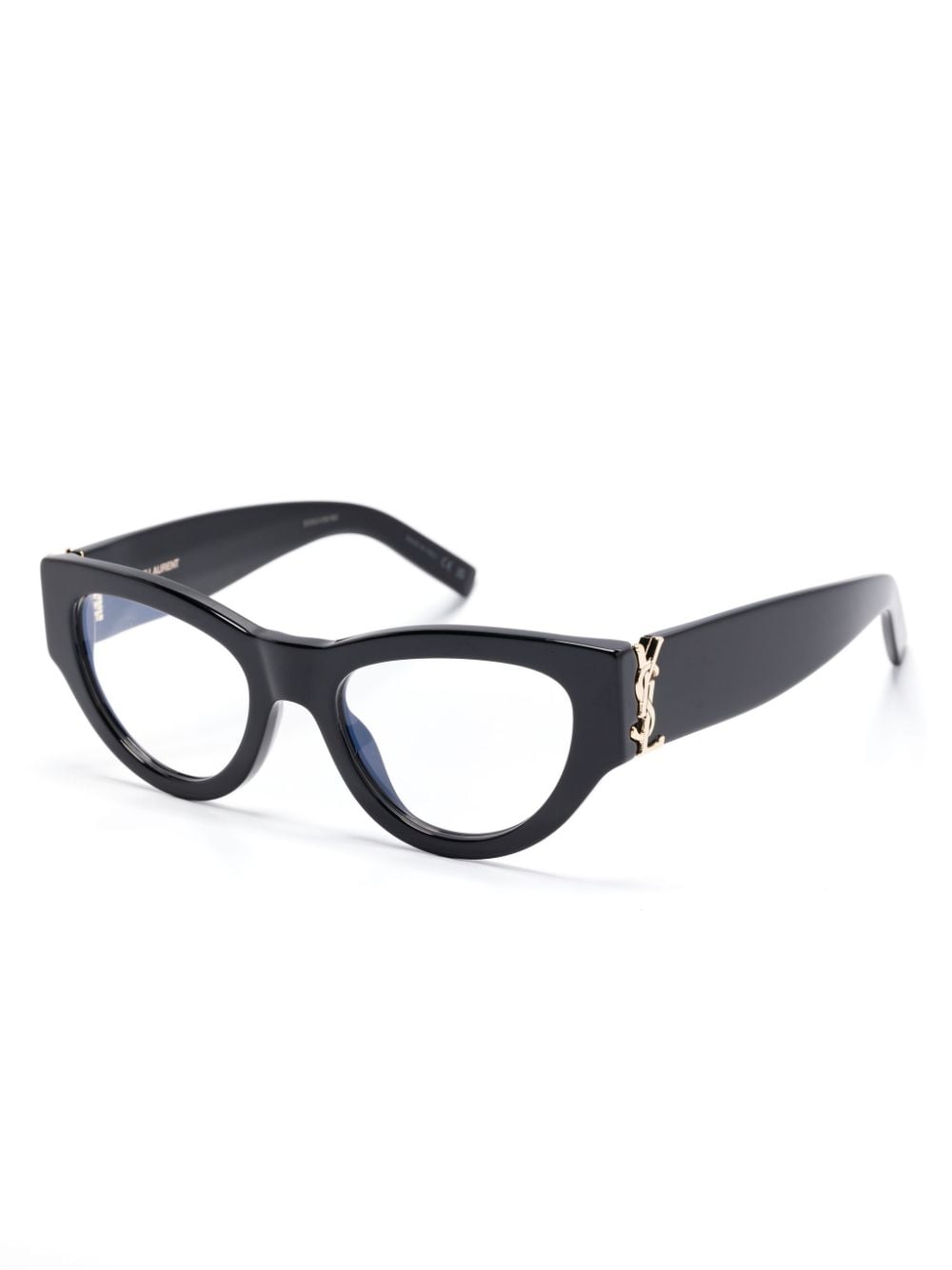 Shop Saint Laurent Sl M94 Opt Glasses In Black