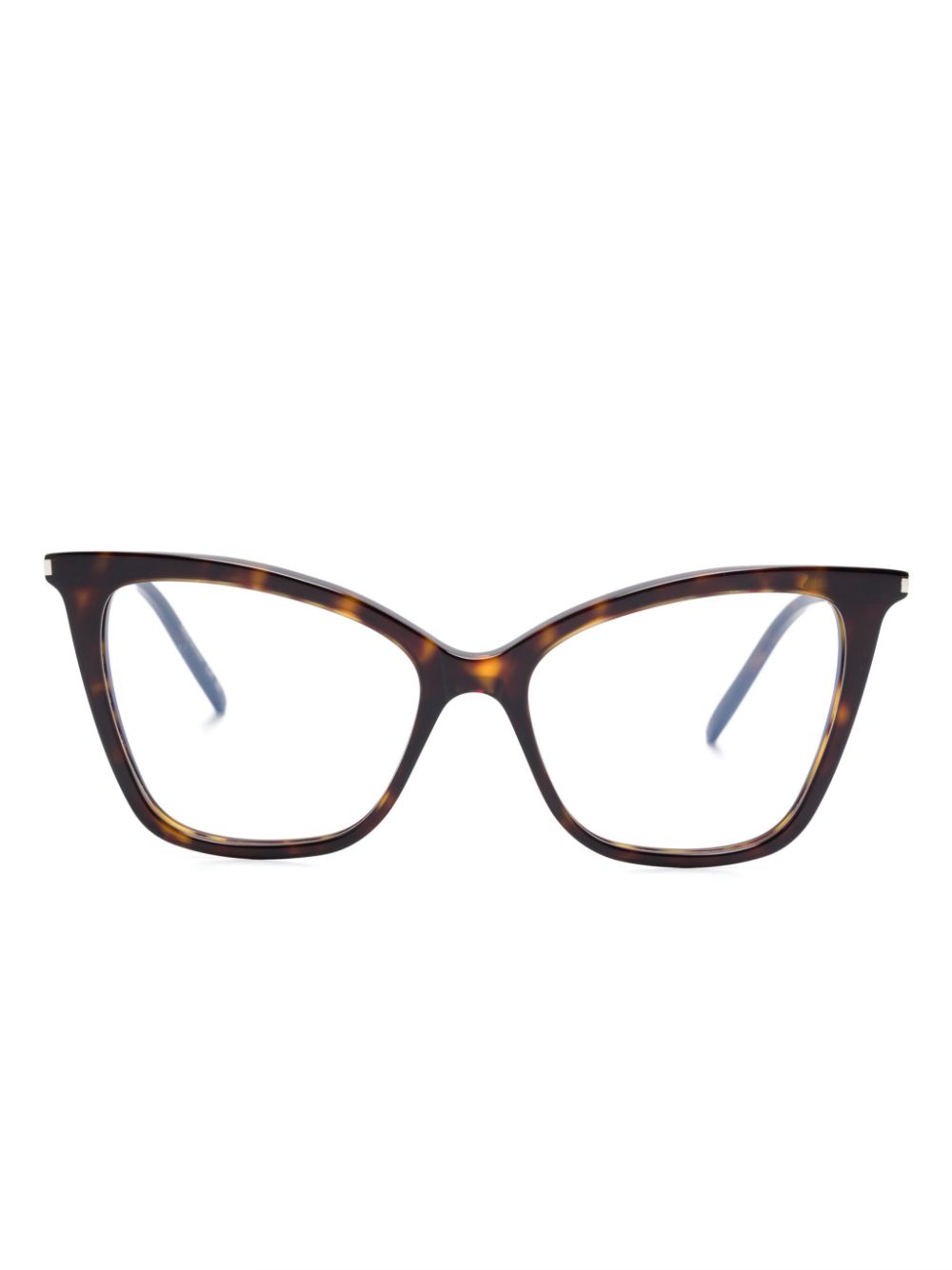 Saint Laurent Eyewear cat eye-frame glasses - Brown