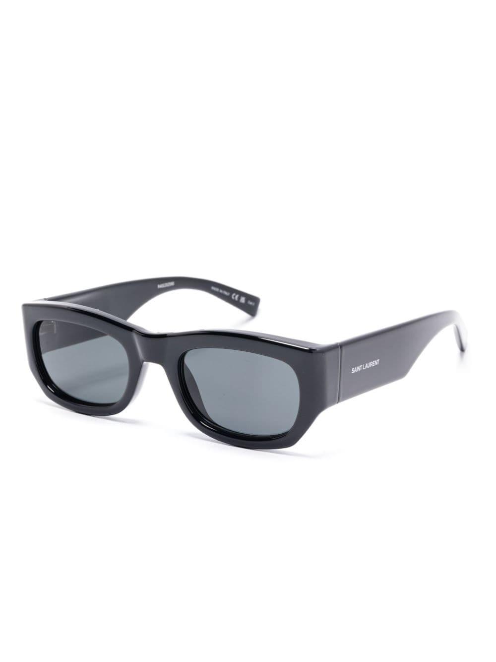 Shop Saint Laurent Sl 713 Sunglasses In Black