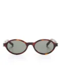 Saint Laurent Eyewear Jeanne sunglasses - Brown