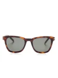 Saint Laurent Eyewear tortoiseshell-effect sunglasses - Brown