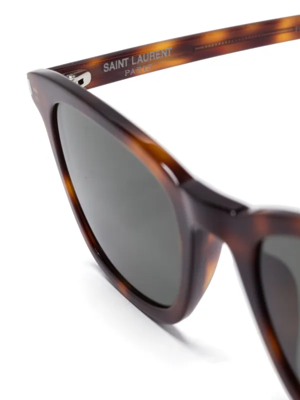 Saint Laurent Eyewear トータスシェル サングラス | ブラウン