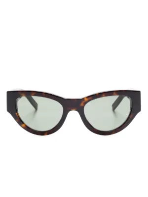 Saint Laurent Eyewear キャットアイ サングラス | ブラウン | FARFETCH JP