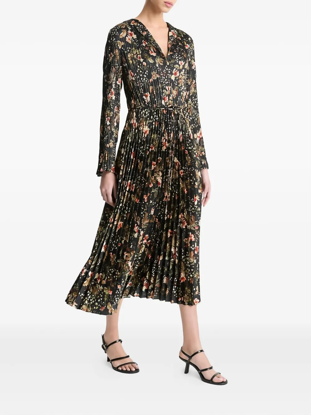 Vince floral-print pleated dress | Day Dresses | Image 2