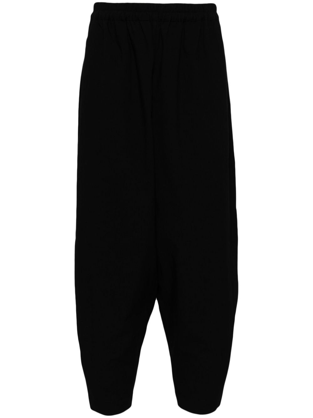 Shop Toogood Drawstring Hem Trouser In Black