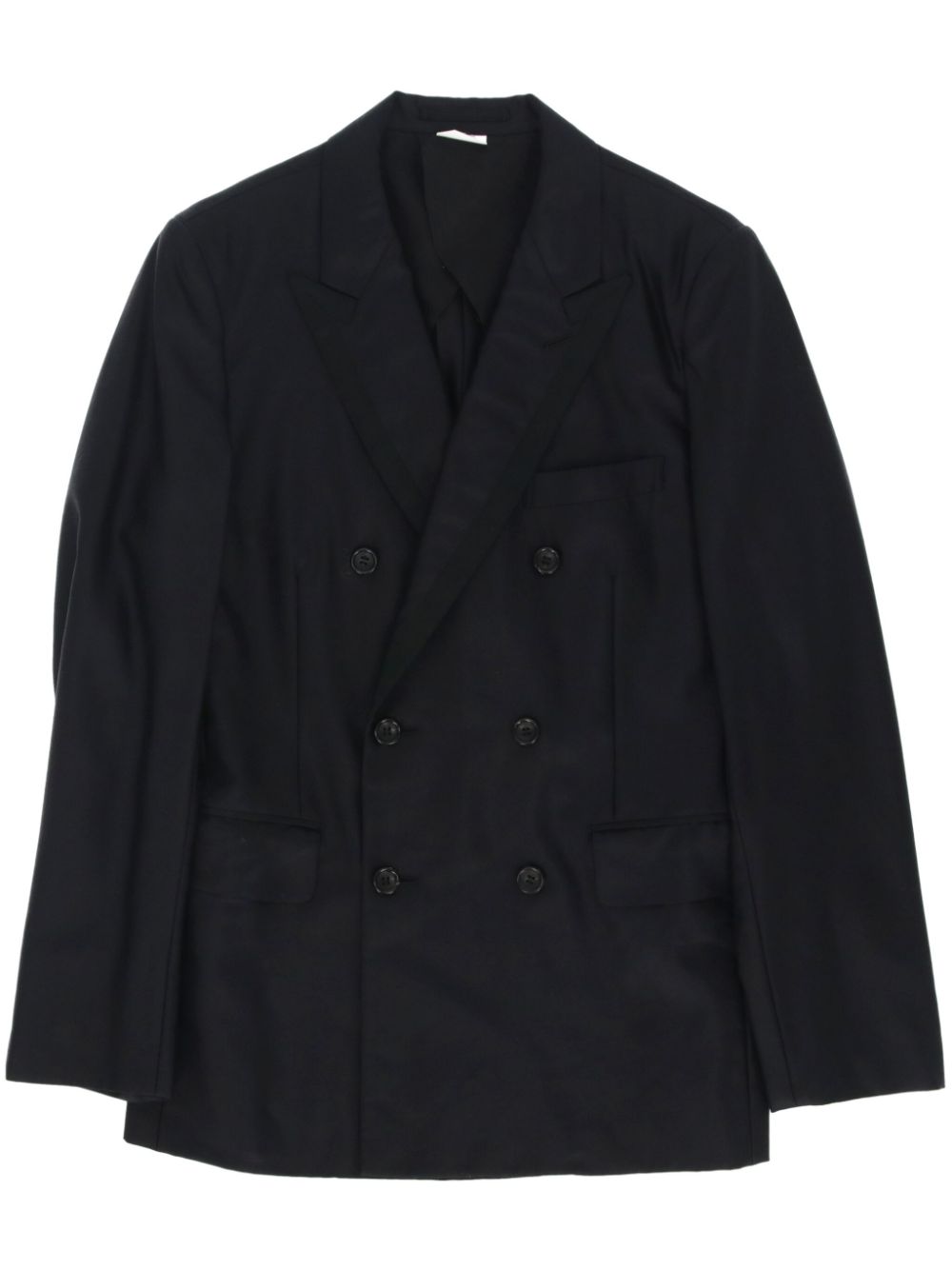 Comme Des Garçons Pre-Owned 2010s double-breasted blazer - Blue