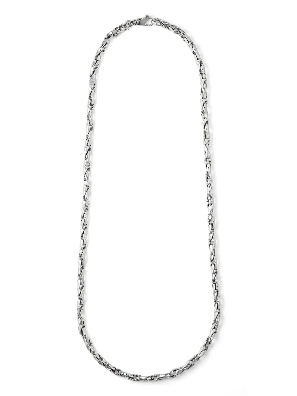 Emanuele Bicocchi hammered-chain necklace | Silver | Image 1
