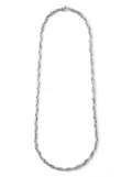 Emanuele Bicocchi hammered-chain necklace - Silver