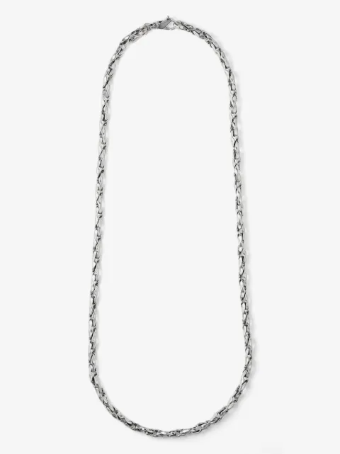 Emanuele Bicocchi hammered-chain necklace