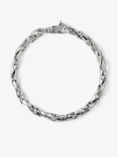 Emanuele Bicocchi hammered finish bracelet