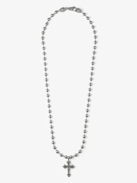 Emanuele Bicocchi collier à pendentif croix