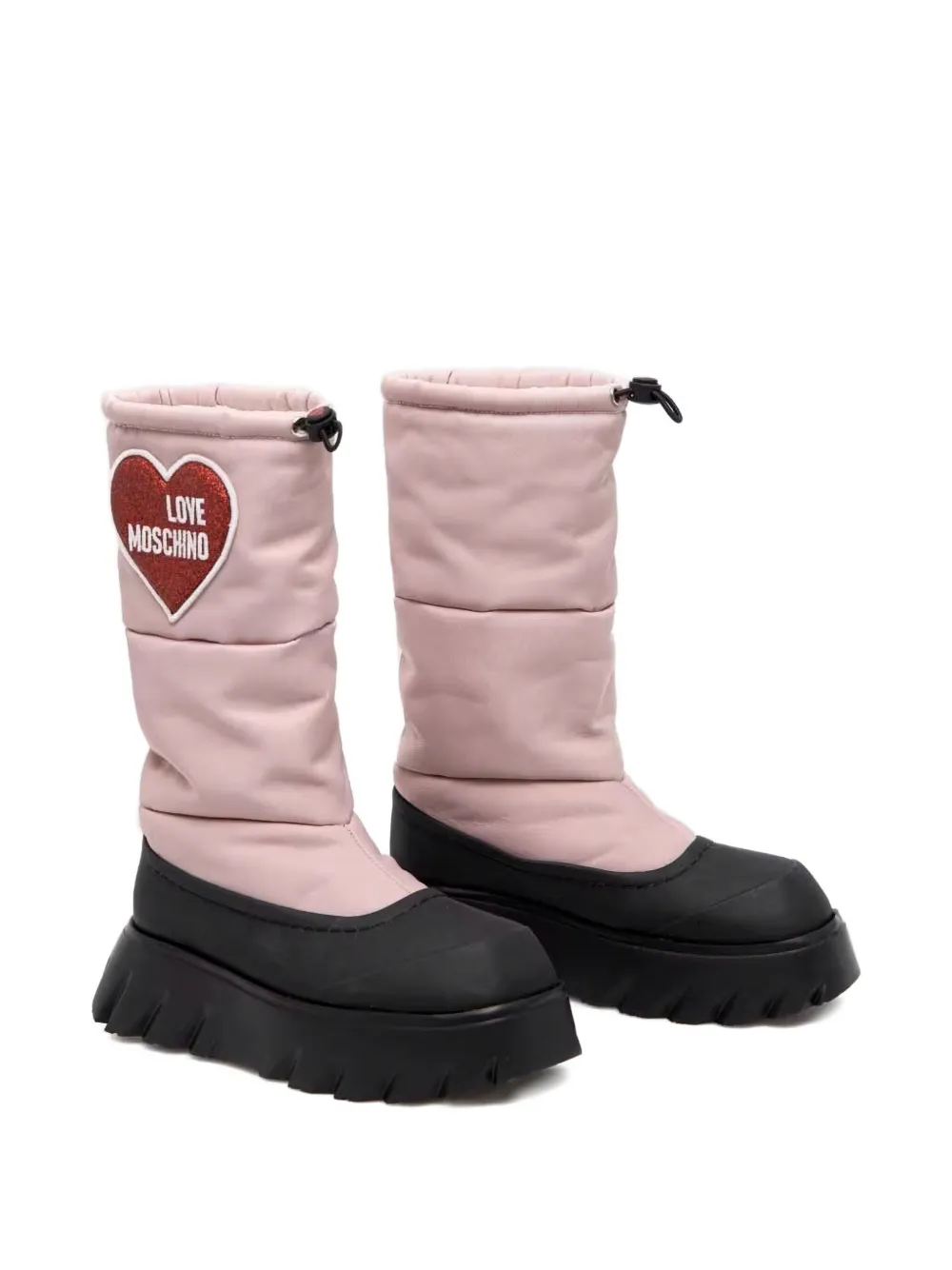 Love Moschino quilted heart-appliqué boots | Rain & Snow Boots | Image 2