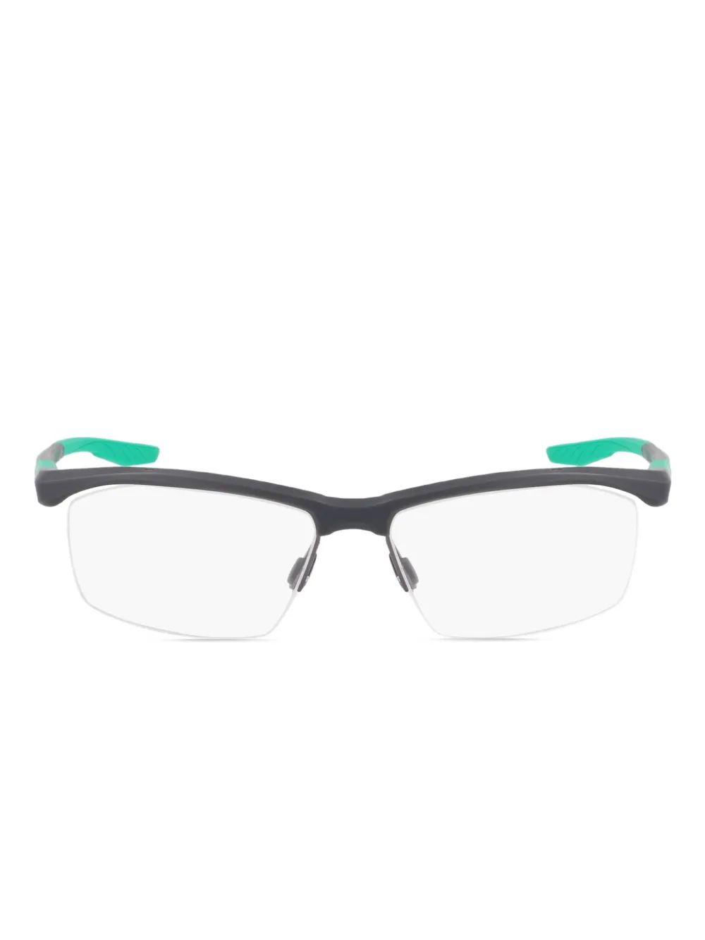Nike rimless square-frame glasses | Grey | Image 1
