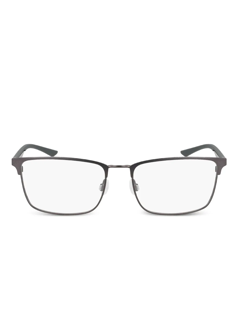 Nike rectangle-frame glasses | Silver | Image 1