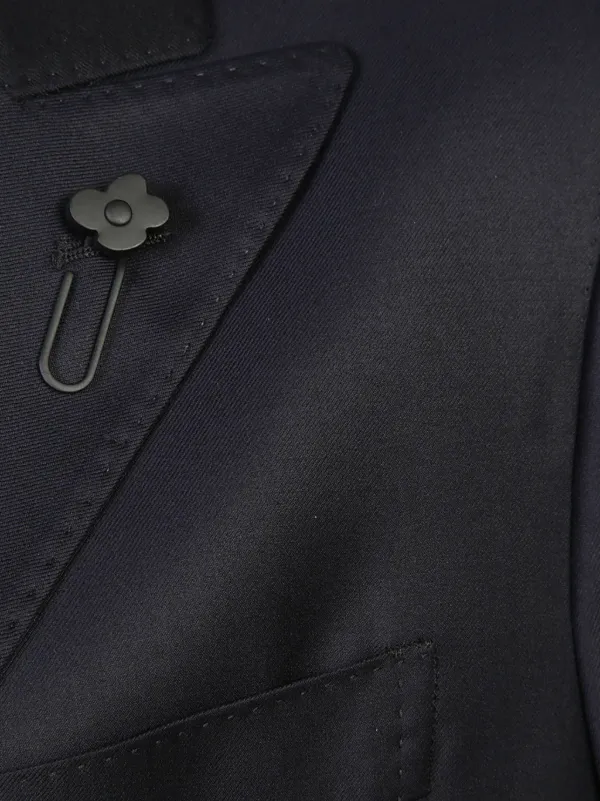 Lardini double-breasted Suit | Black | FARFETCH