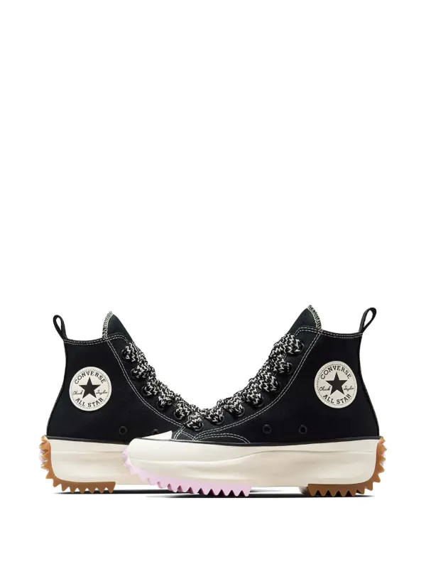 converse RUN STAR HIKE HI ランスターハイク 24cm 正規品] converse RUN STAR HIKE HI ランスターハイクブラック