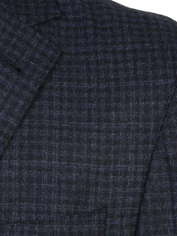 コルネリアーニ　チェック柄ジャケット　美品 Corneliani チェック ジャケット | ブルー | FARFETCH JP