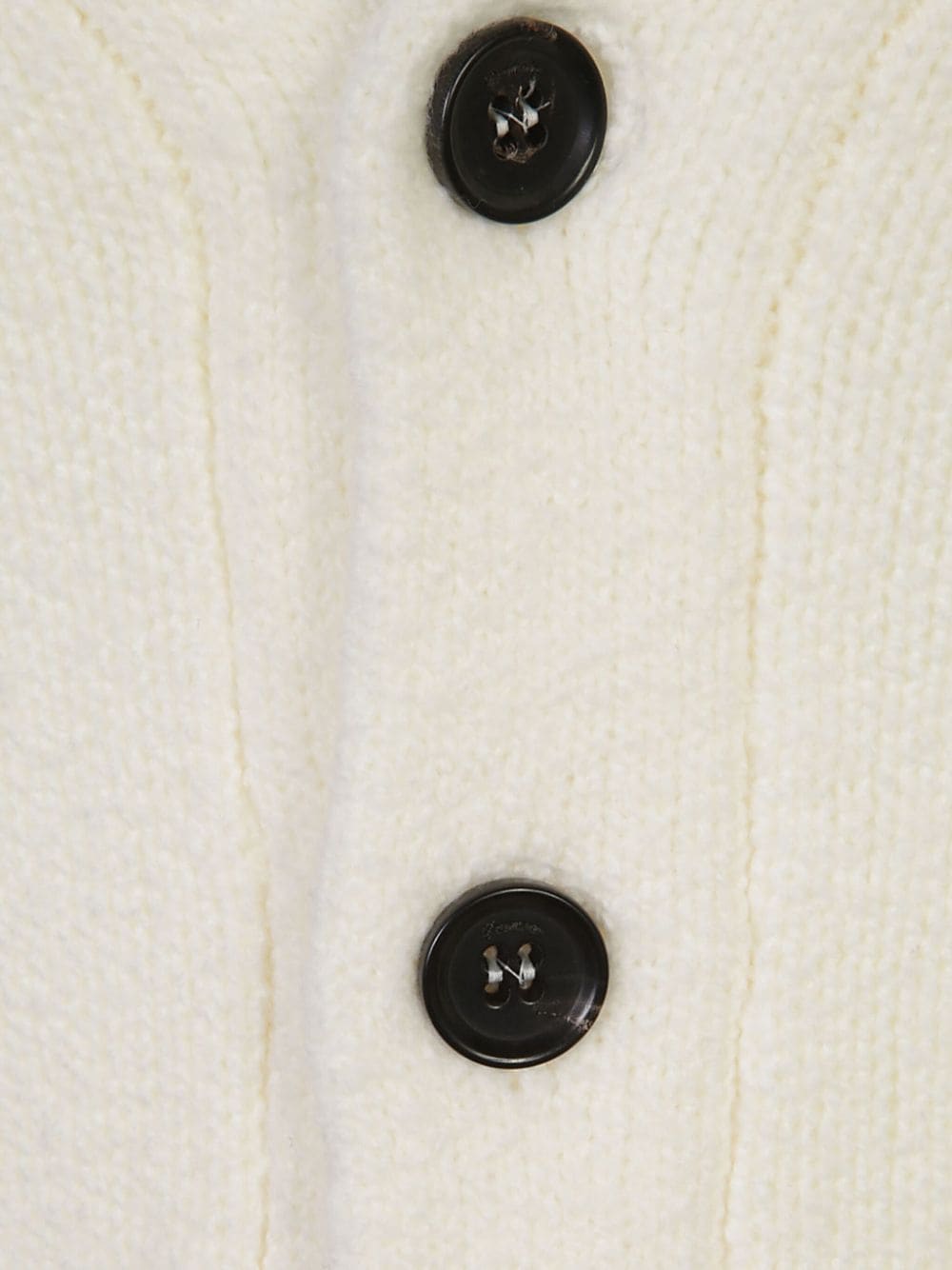 Shop Drumohr Wool Cardigan In White