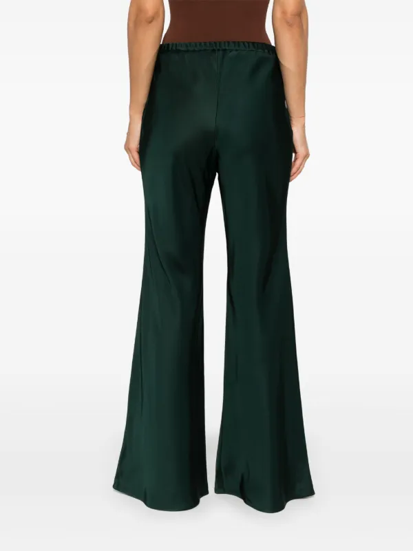 パンツ ZIMMERMANN Eden Slouch Flare Pant In Illustration Green Zimmermann Eden Slouch Flare Pant in Bottle Green | FWRD