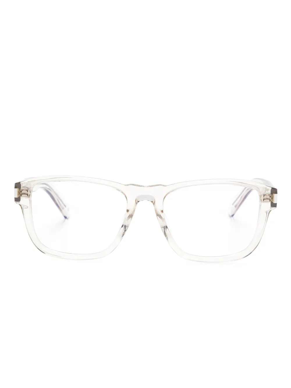 SAINT LAURENT TRANSPARENT GLASSES