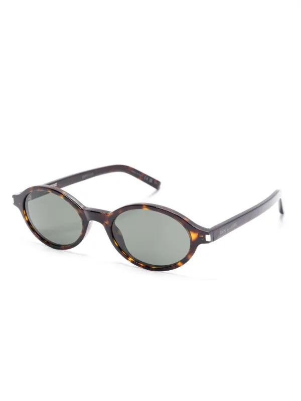 Saint Laurent Eyewear Jeanne サングラス | ブラック | FARFETCH JP
