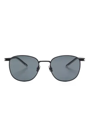 Saint Laurent Eyewear パイロット サングラス | ブラック | FARFETCH JP
