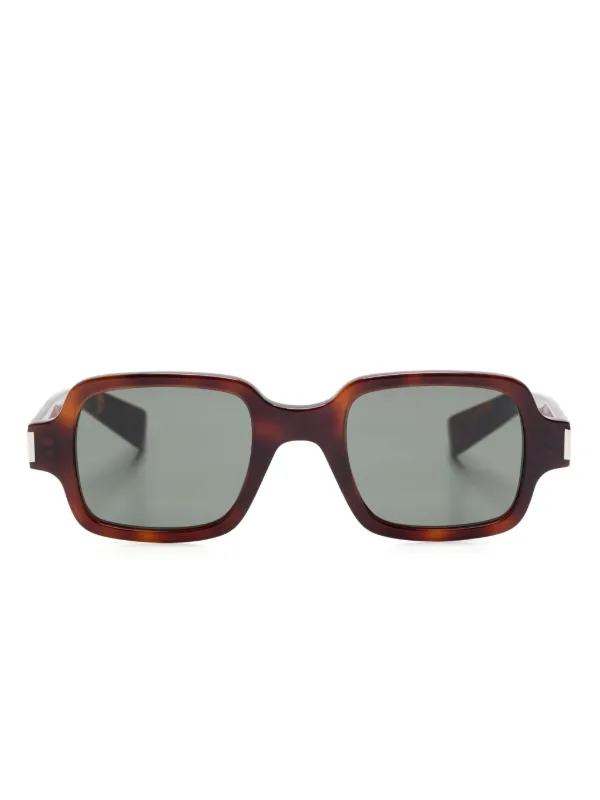 Saint Laurent Eyewear トータスシェル サングラス | ブラウン 