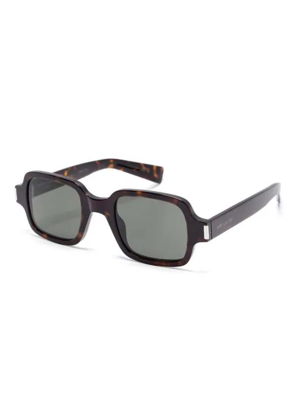 Saint Laurent Eyewear トータスシェル サングラス | ブラック 