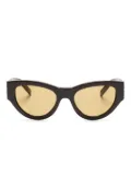 Saint Laurent Eyewear SLM94 sunglasses - Brown