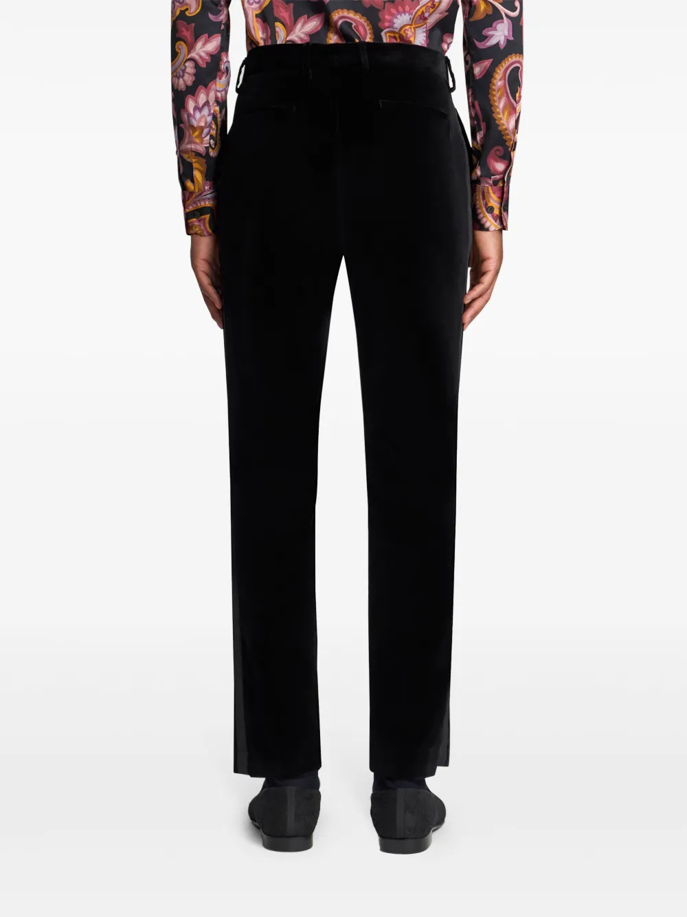 ETRO Stretch katoenen broek Zwart