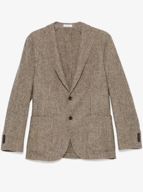 Boglioli blazer à motif en jacquard