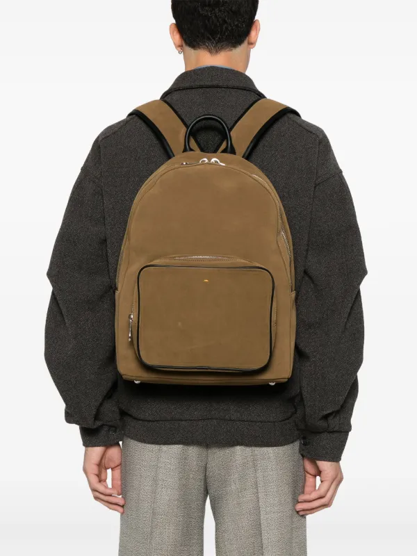 Doucal s Suede Backpack Brown FARFETCH UK