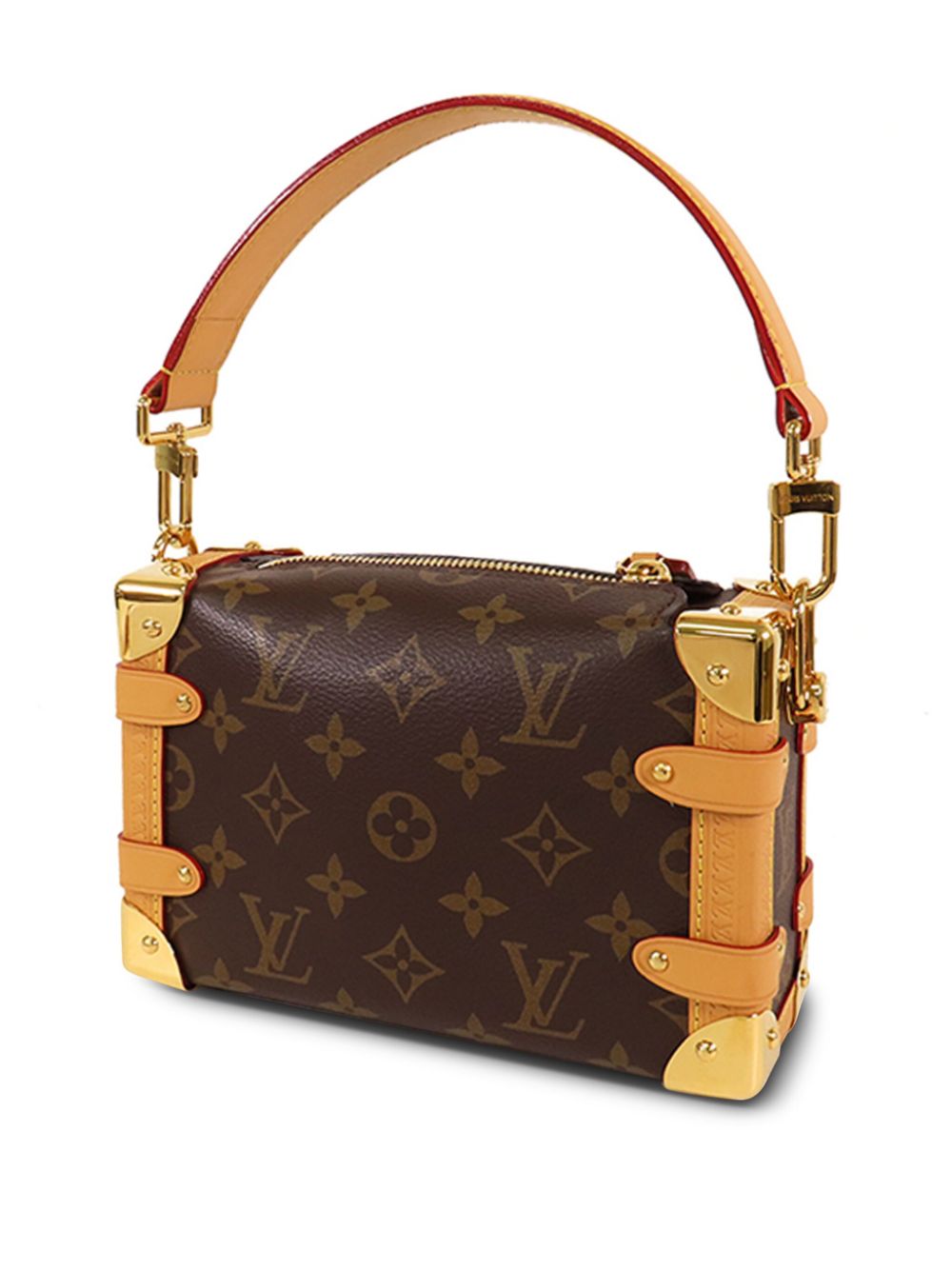 Louis Vuitton Pre-Owned 2021-2023 Monogram Side Trunk PM satchel WOMEN